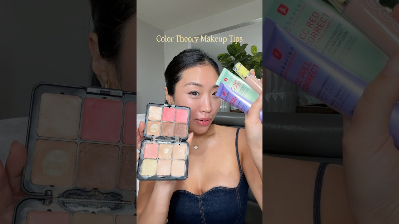 The coolest color theory makeup hacks🤩✨ #makeup #makeuphacks #colortheory #foundation
