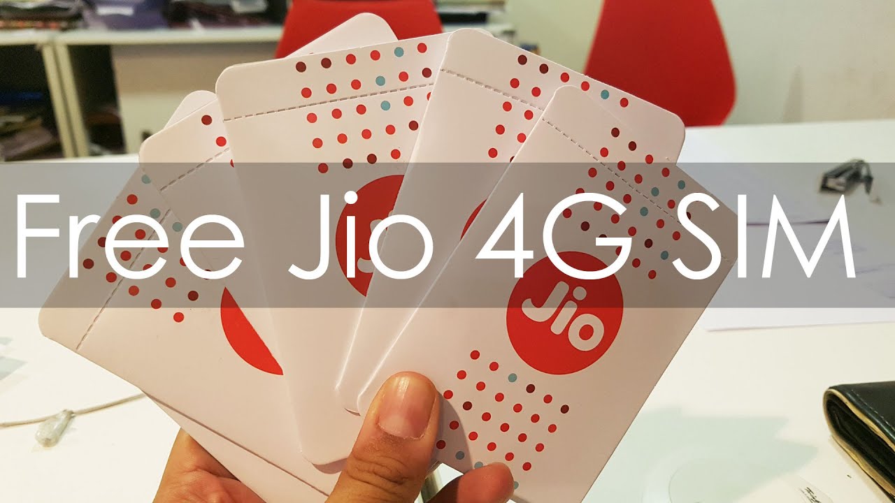 Free Reliance Jio 4G SIM Card for any 4G Phone (Hindi)