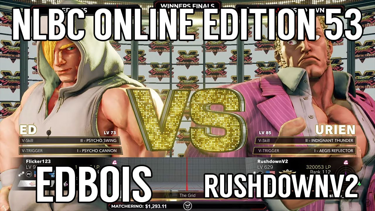 Street Fighter V Winners Final - Edbois vs RushdownV2 @ NLBC Online Edition #53