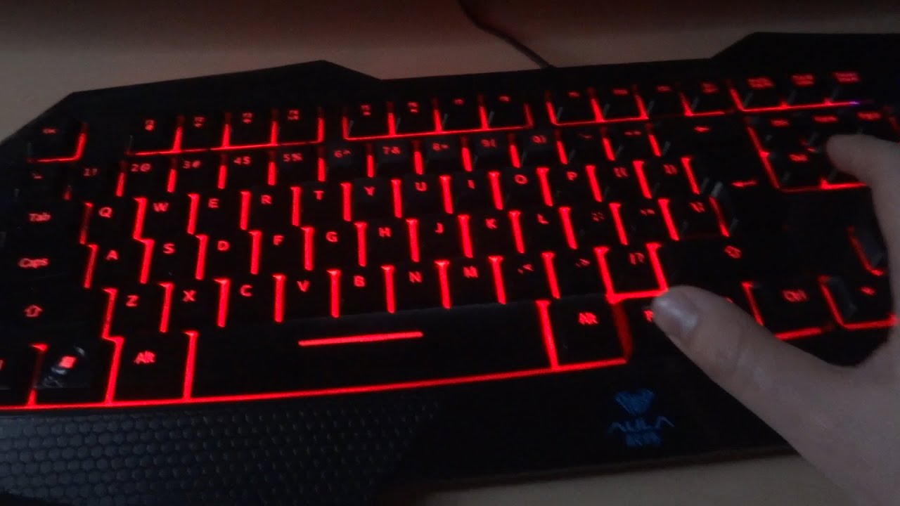AULA LED Backlit Gaming Keyboard Review