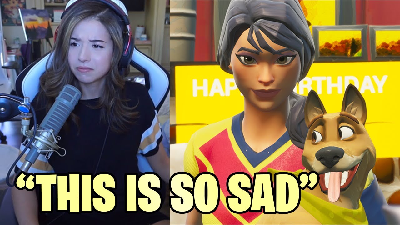 Pokimane Reacts To My Marshmello - Happier (Fortnite Music Video) - Remake / Parody!