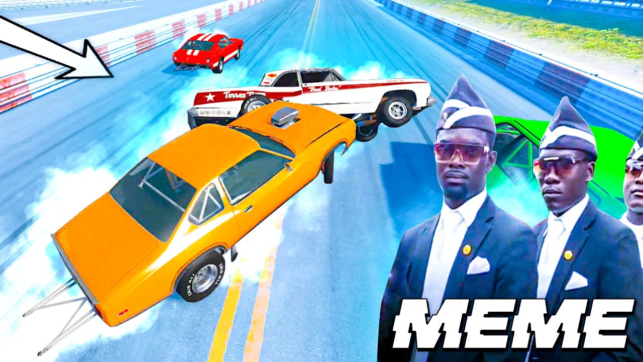 DANCE COFFIN ON FUNERAL MEME COMPILATION #19 (DRAG) | ASTRONOMIA SONG | BeamNG Drive MEMES