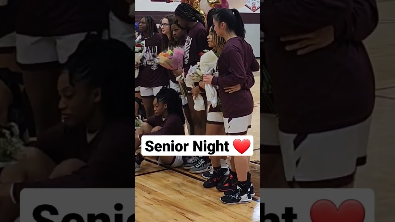Senior Night ❤️