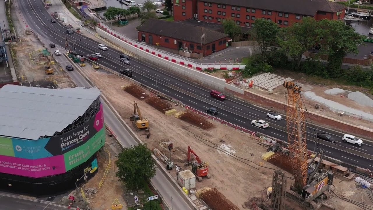 A63 Castle Street (Hull) - Carriageway Improvements June - November 2023