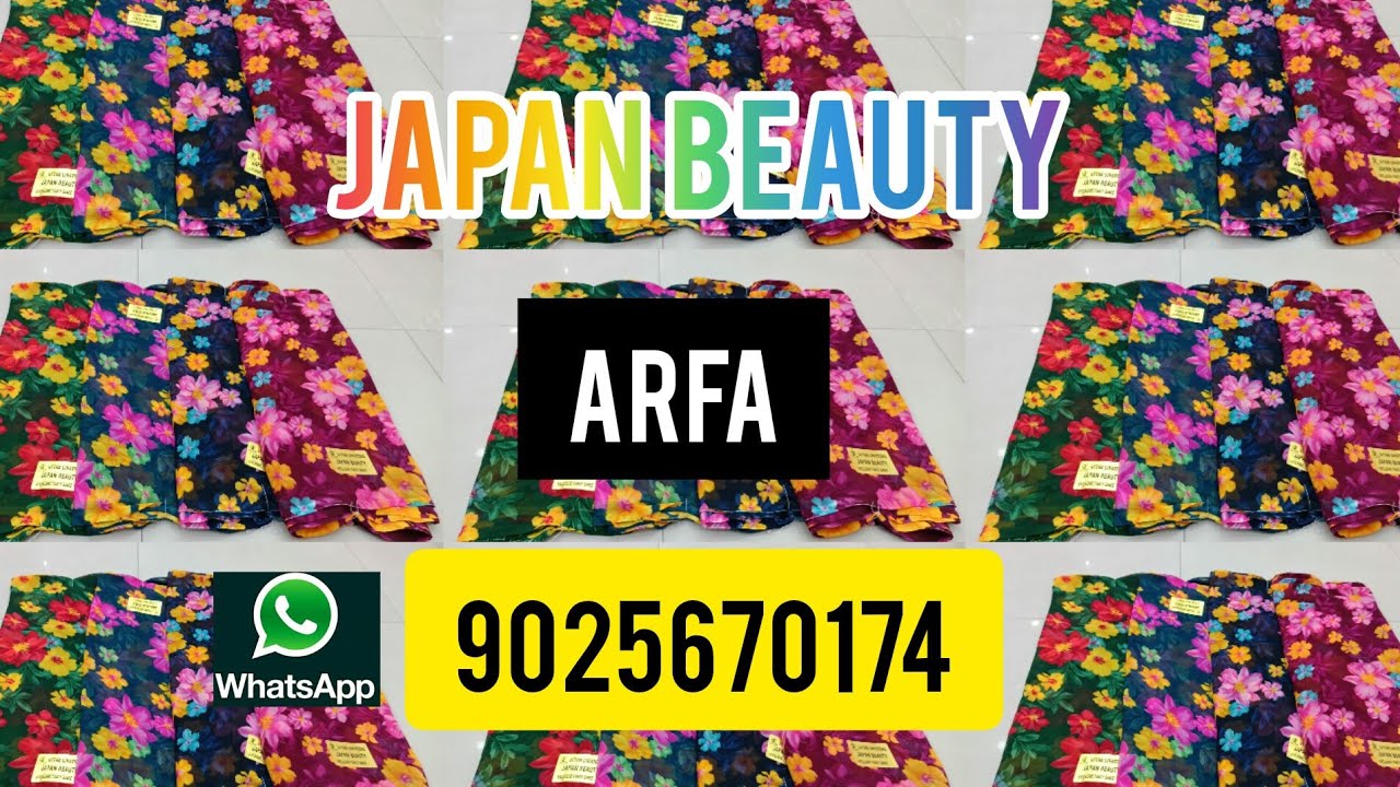 @ARFAwomenwear NEW JAPAN BEAUTY SAREE AT LOW PRICE. #2k #new #japan #saree #fashion #womensfashion 