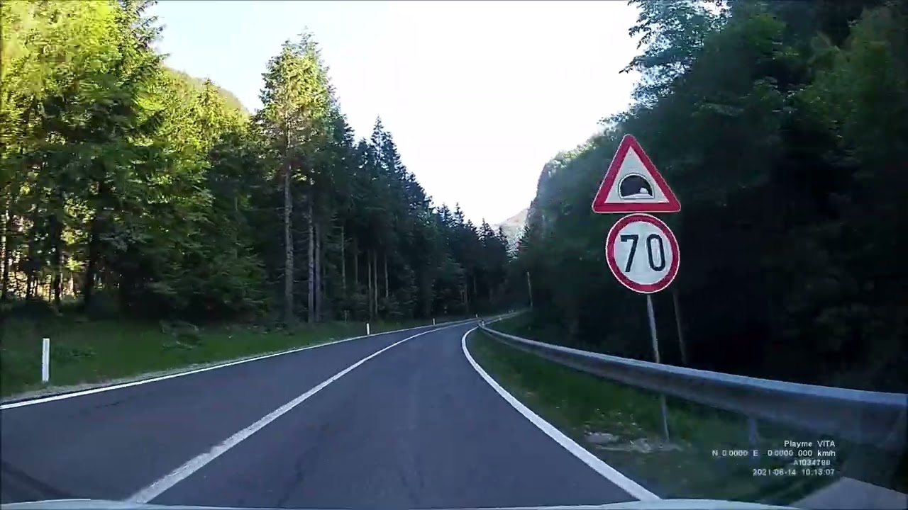 Podljubelj. Alpe. Slovenija