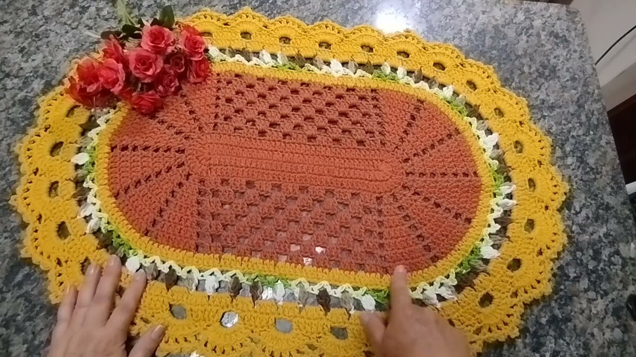 ✨Jogo de Passadeira Deju ✨ Idealizadora @anaartcroche9347#Aula da amiga @preciosacrochebylucinha✨