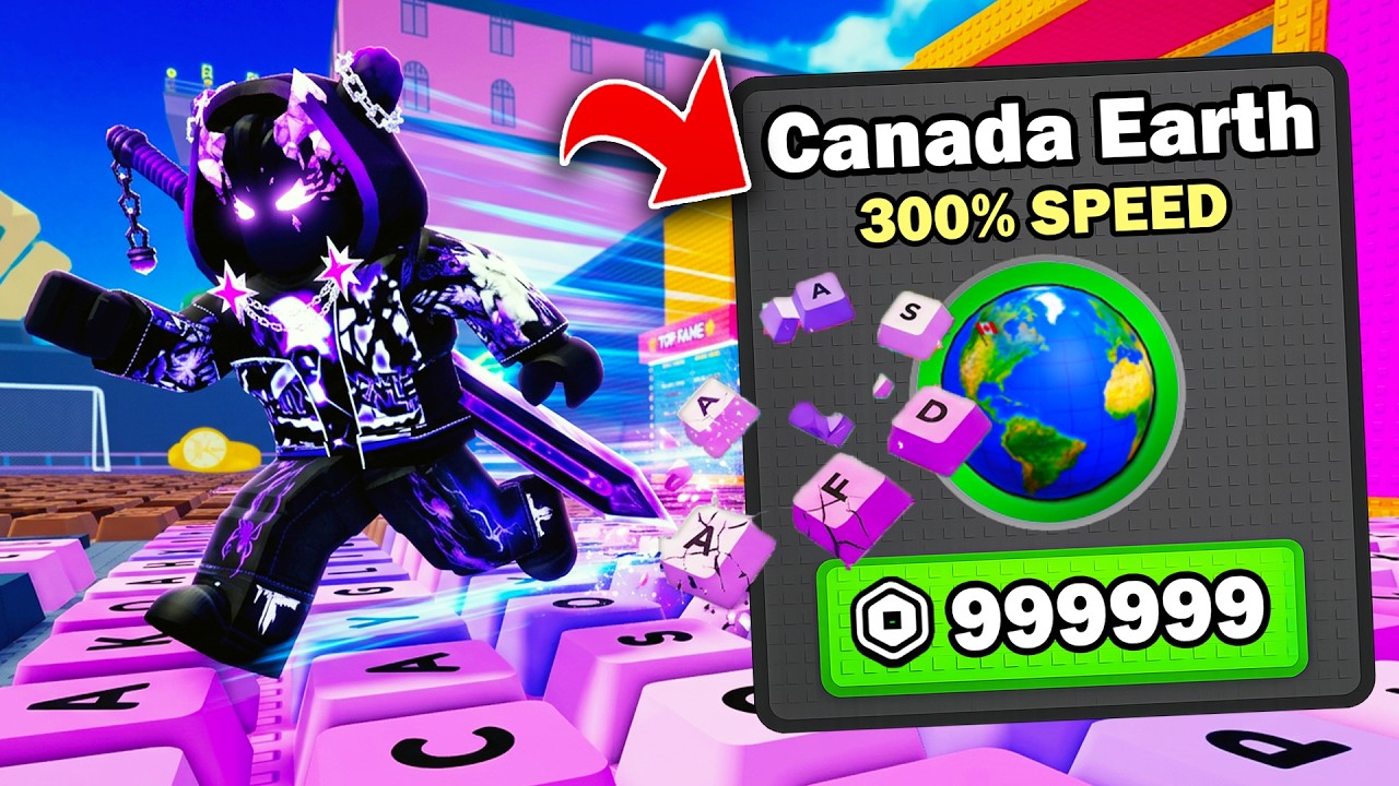 Начинаю с нуля с САМЫМ БЫСТРЫМ СЕКРЕТОМ в +1 Speed Keyboard Escape! (Roblox)