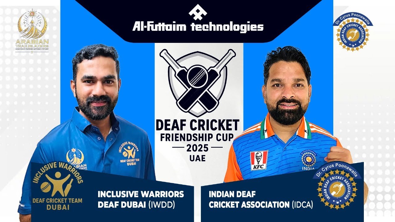 INCLUSIVE WARRIORS DEAF DUBAI-vs-IDCA Team | DCS YOUSELECTS ARENA RAHMANIYAH