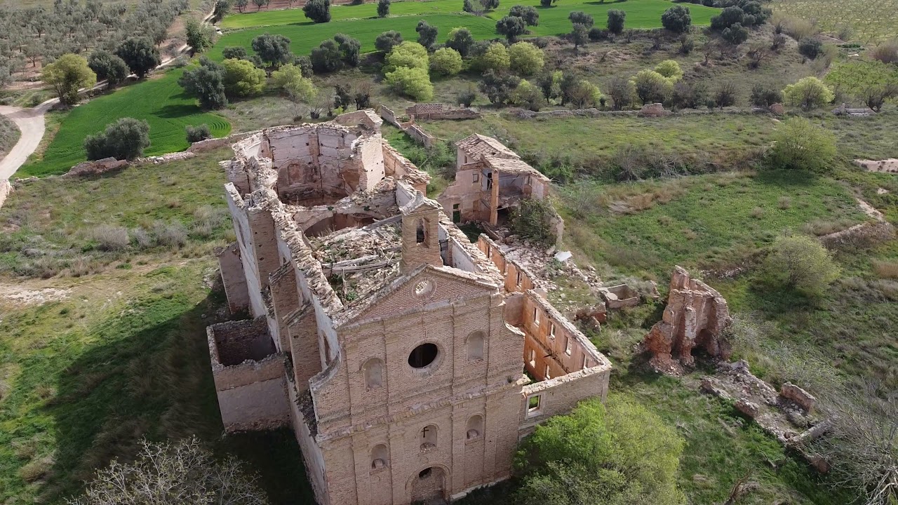 CONVENTO Nª. Sª. DE LOS ÁNGELES || HIJAR (TERUEL) || 4K || DJI MINI 2