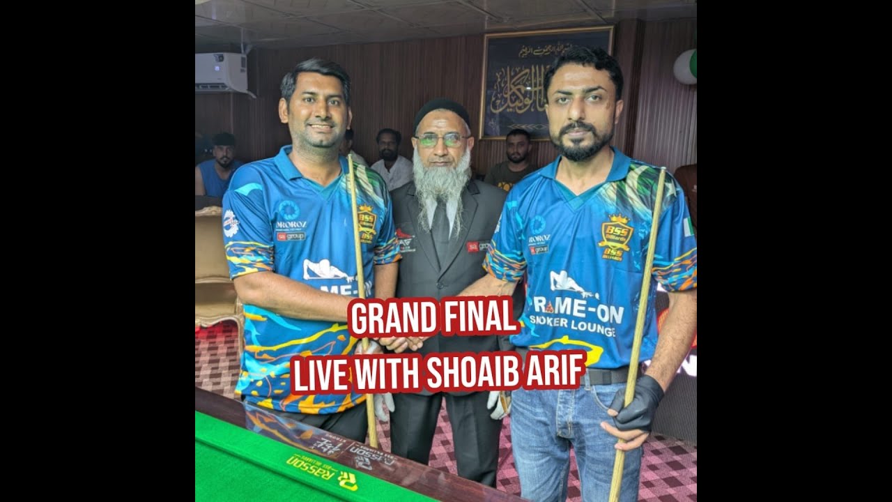 Grand Final: Asjad Vs Waseem Live with shoaib arif From 