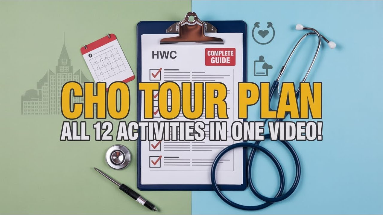 CHO Tour Plan Register for NQAS in village health centre #nqas #villagehealth #cho #tourplan