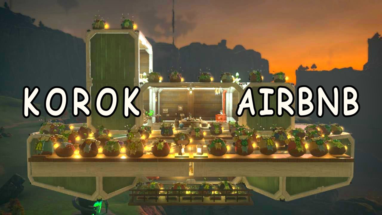 Korok Airbnb: Party of 50! (TOTK)