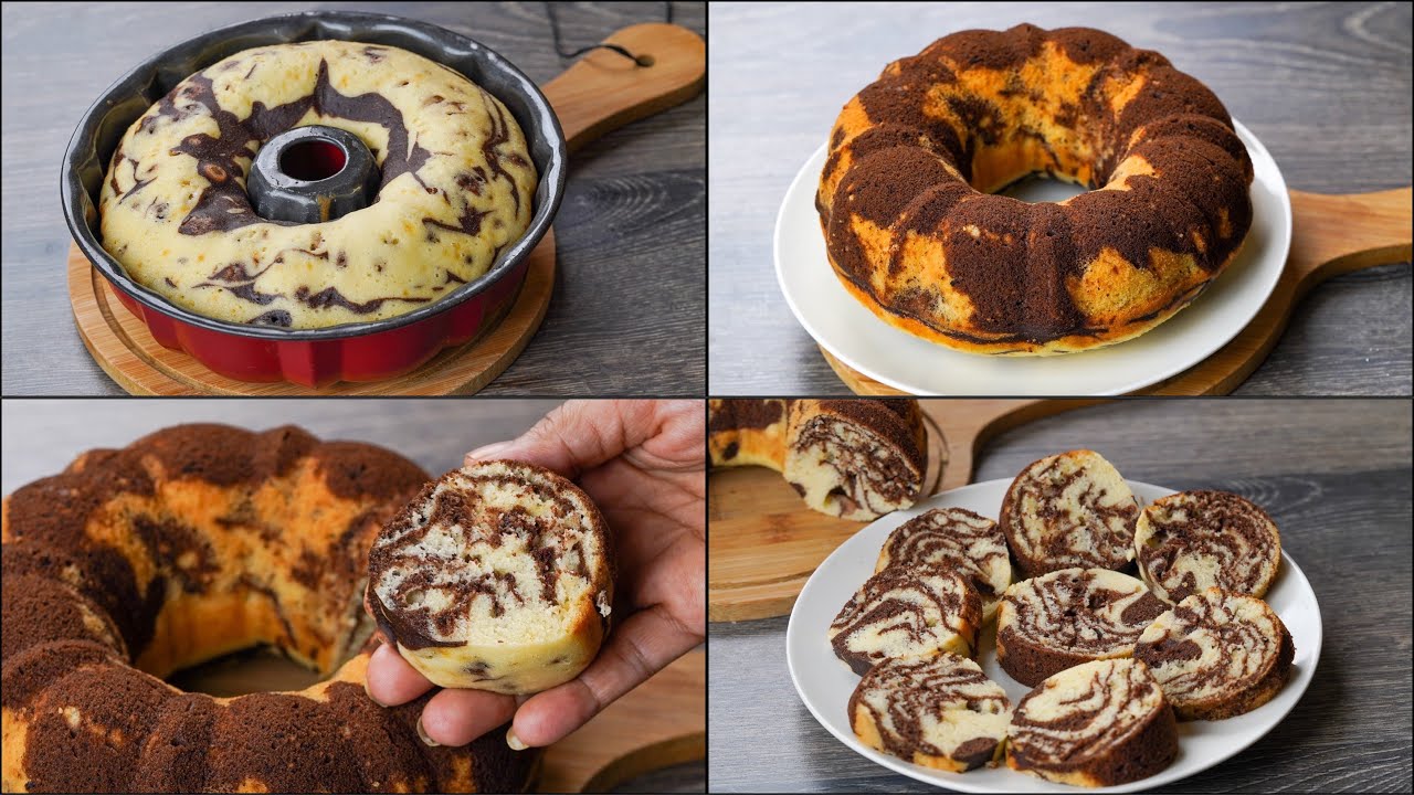 This Cake Tastes Amazing!! Marble Cake Recipe | Homemade Delicious Cake Recipe | Easy Cake Recipe