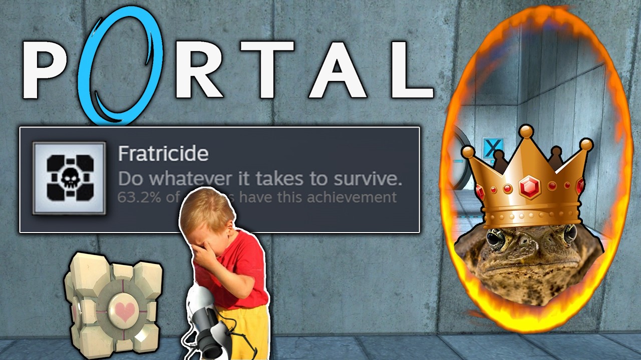 I Played Portal For The First Time Ever