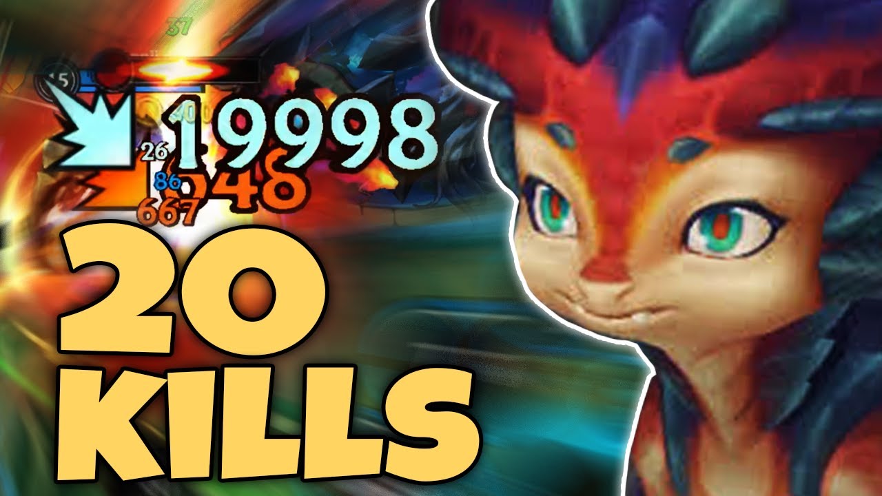 Wild Rift Smolder Late Game MONSTER Carry! 🔥 20 Kills