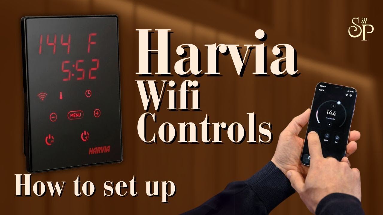 Harvia Wifi Controls | How to Set Up