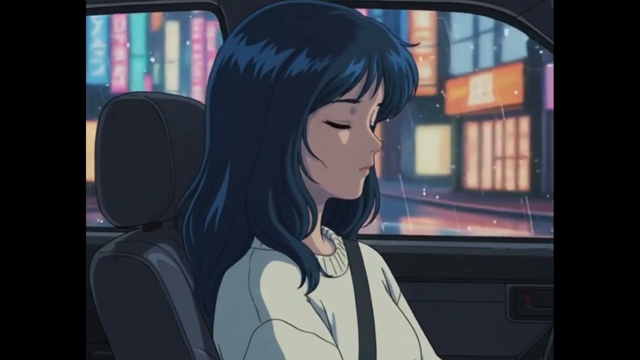 Neon Taxi at 2AM