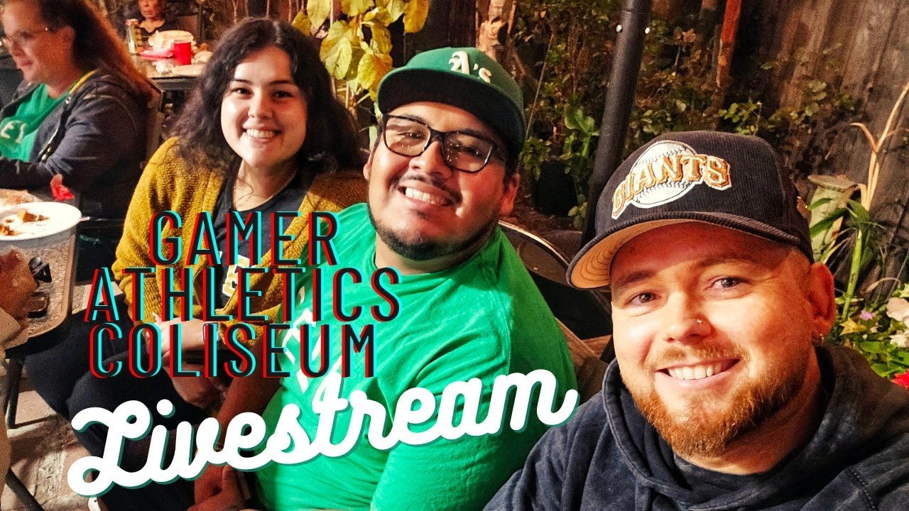 49ers, baseball & historical location talk! Live at the Gamer Athletics Coliseum 📺