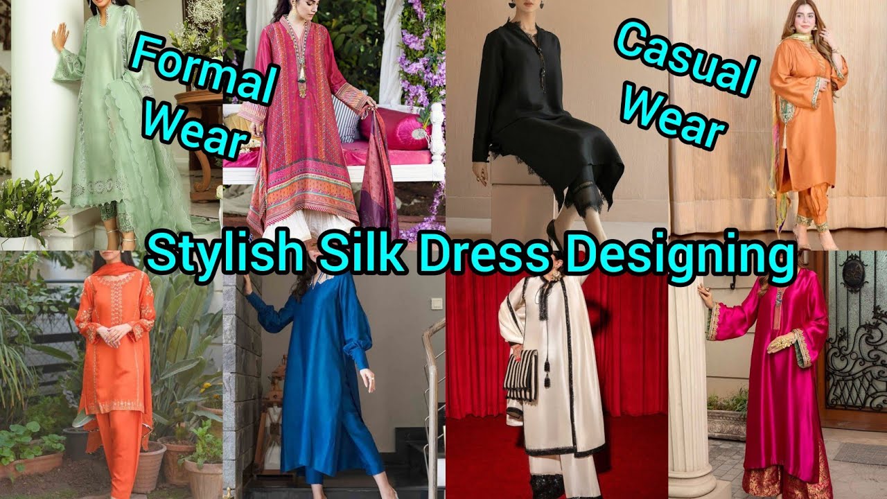 Silk Dress Designing 