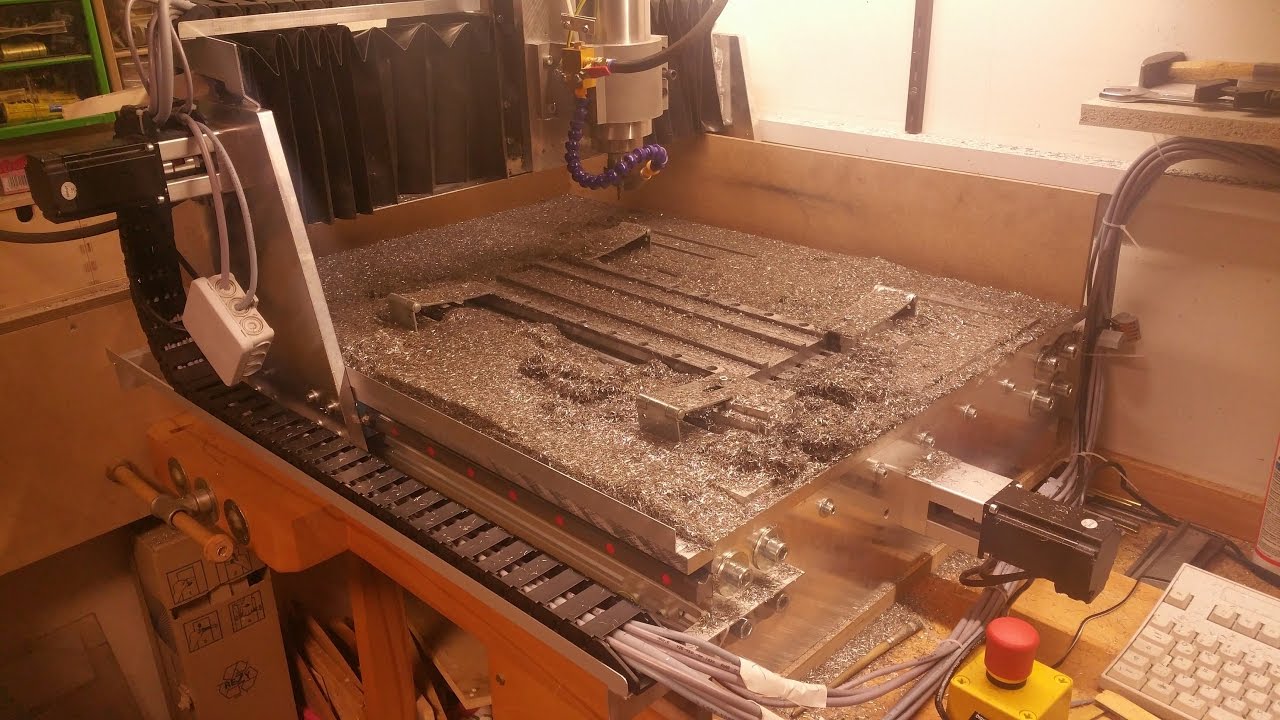 Vorstellung meiner Alu CNC Portalfräse