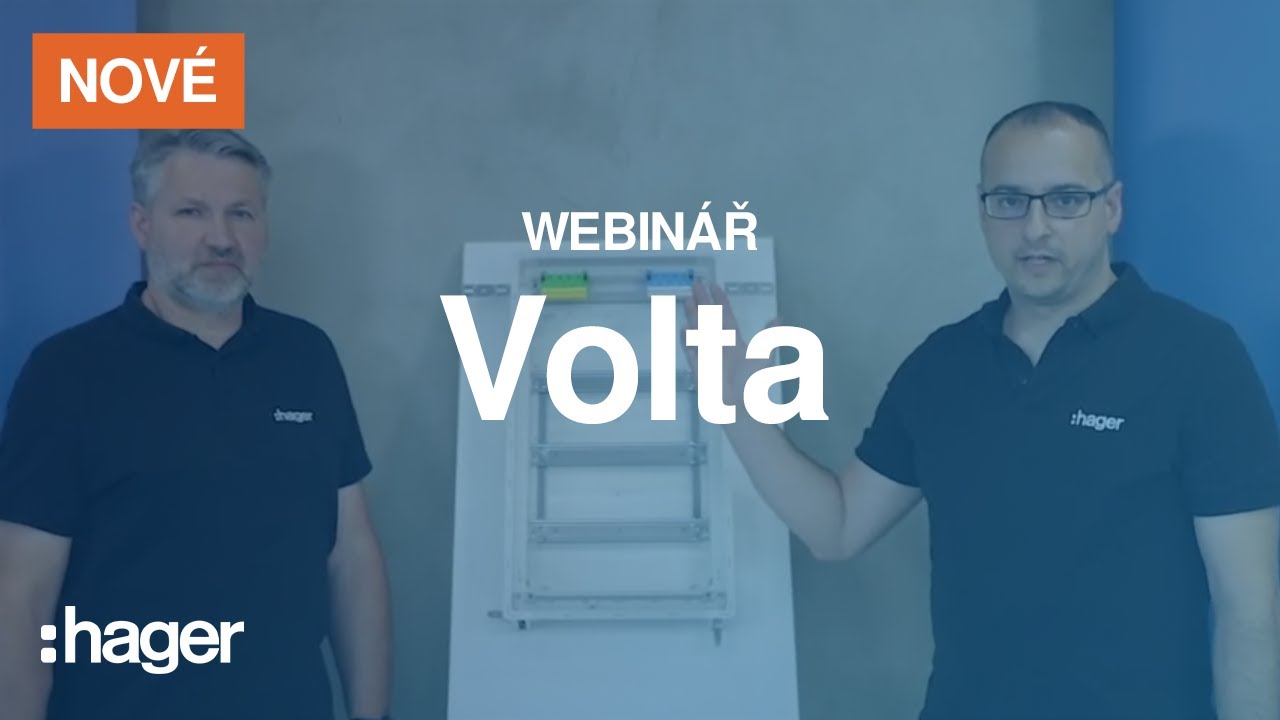 Nový webinář: Rozvodnice volta – moderní řešení elektroinstalace