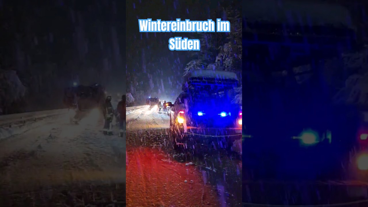 Wintereinbruch im S&uuml;den