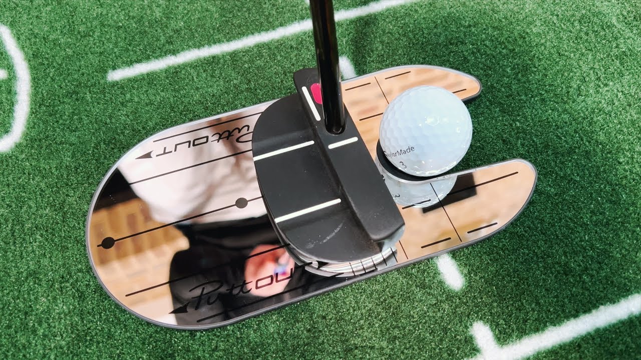 PuttOUT Compact Mirror - Start Line Drill