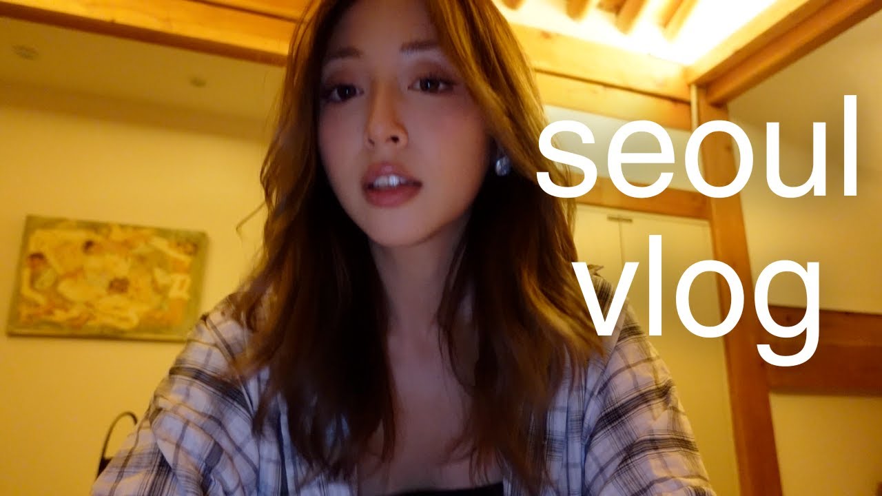 【Seoul Vlog】🇰🇷 Overnight stay in a Hanok (Korean traditional village house)