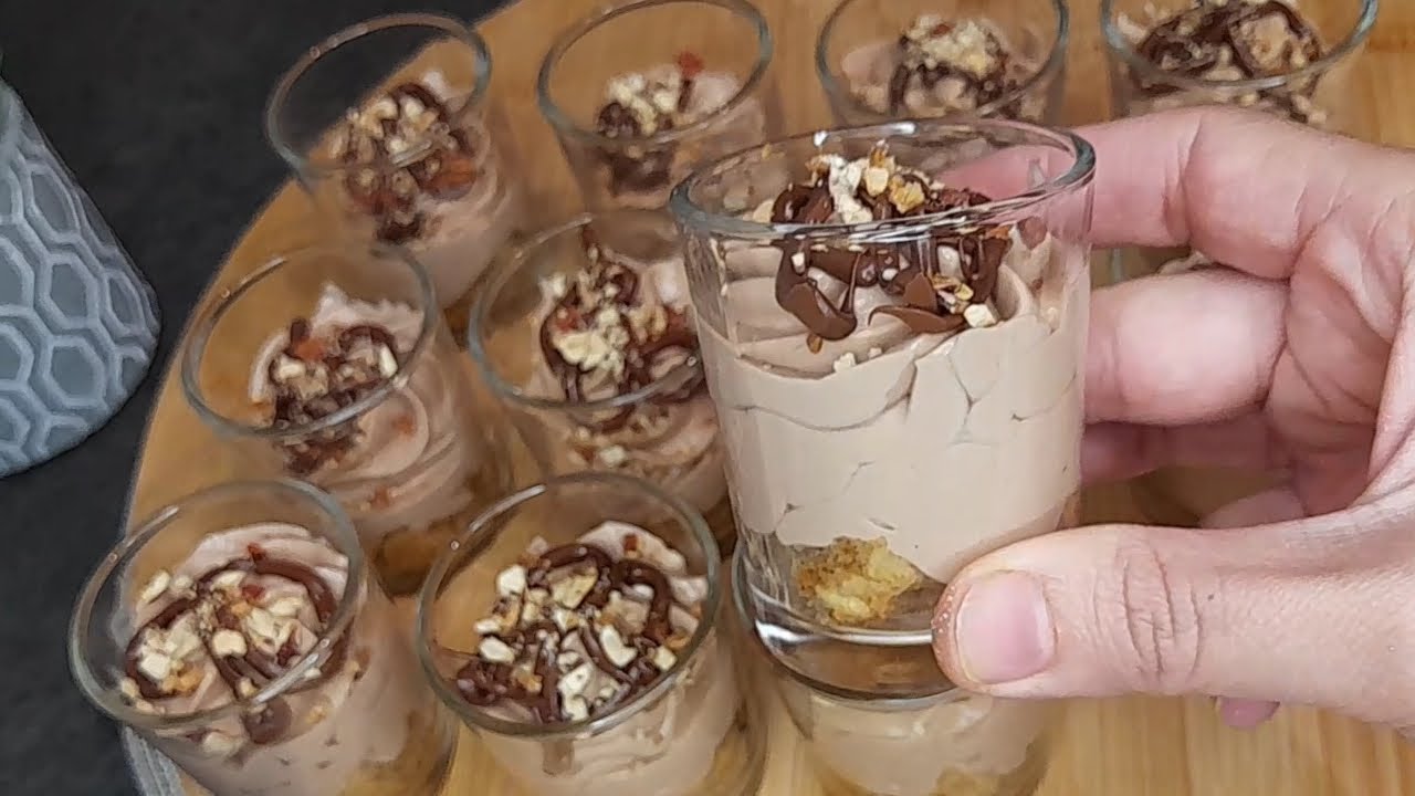 verrines sucrées un dessert facile et rapide à faire