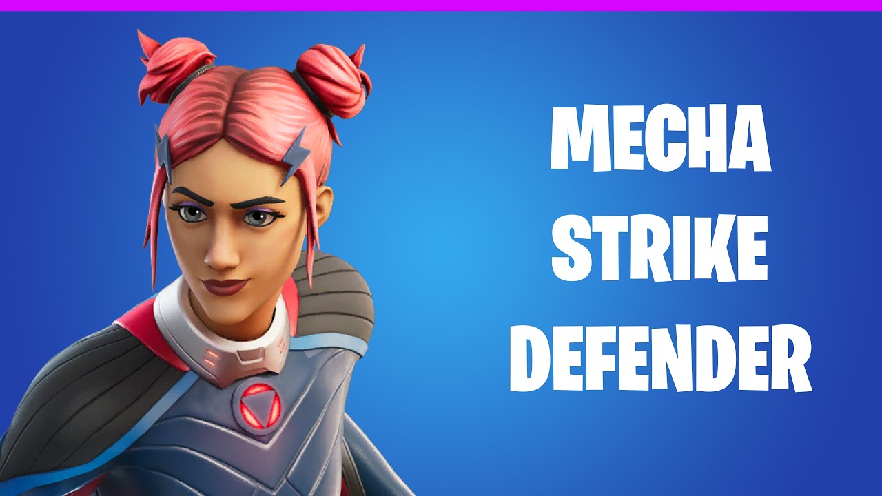 🔥 MECHA STRIKE DEFENDER SKIN - 360&deg; - FORTNITE 🦙