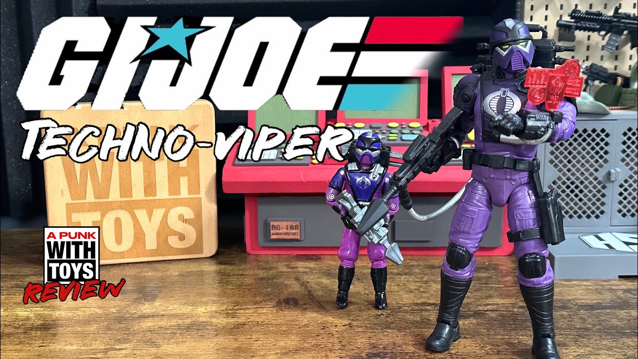 GI Joe Classified Cobra Techno-Viper Review