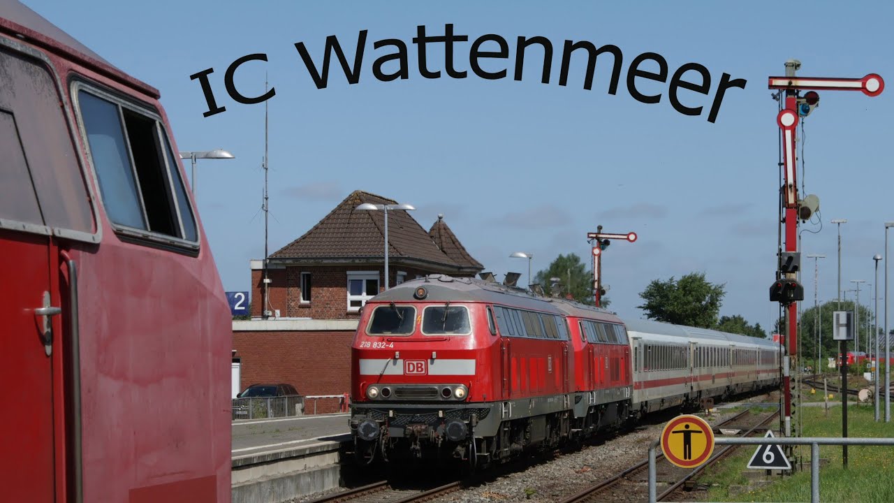 IC Wattenmeer auf der Marschbahn
