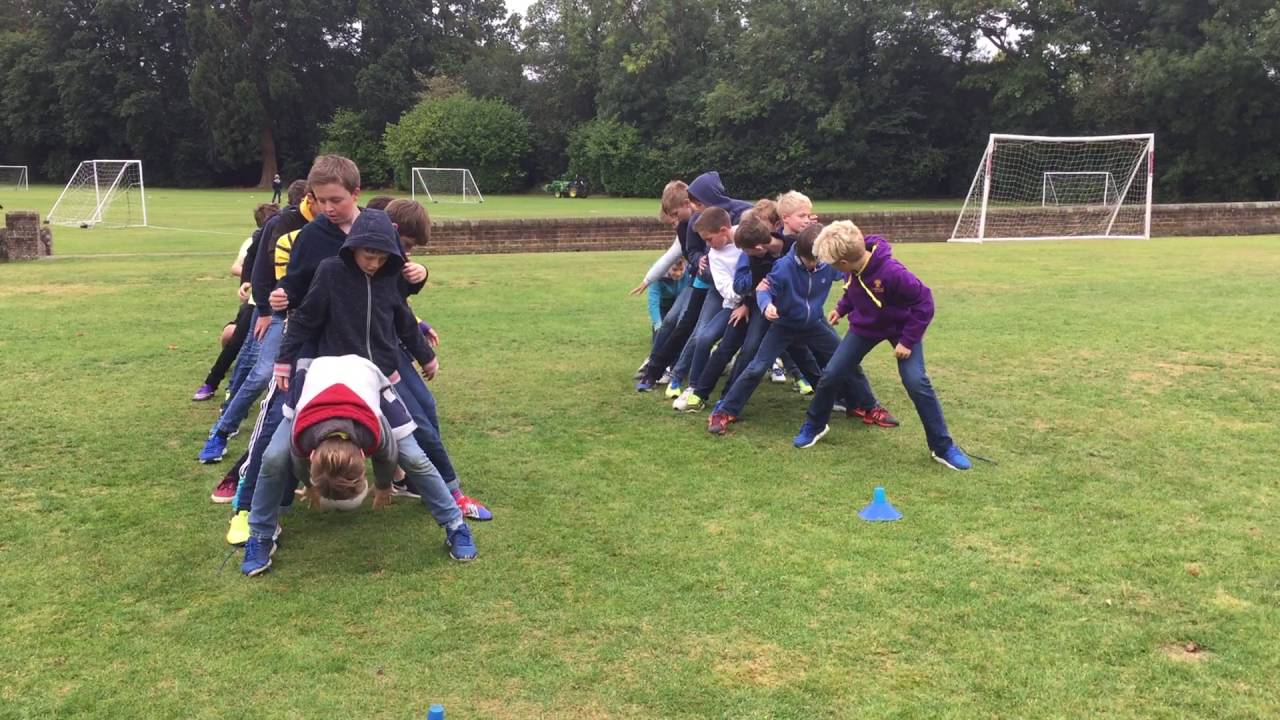 Section Tunnel Ball Competition in aid of Jeans for Genes Day