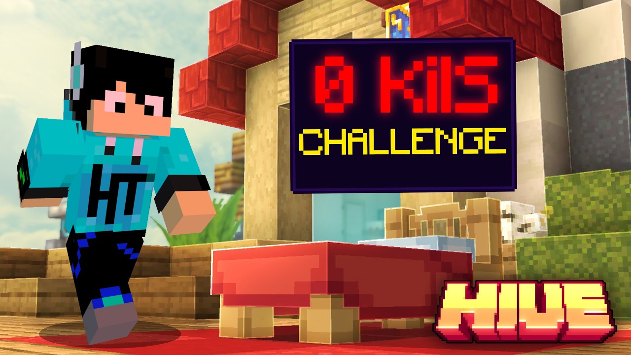 Hive Bedwars But Can't Kill Anyone (Hindi)