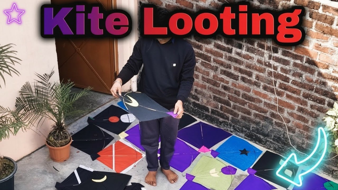 Kite Looting | Best Looting  | #kite #kitelooting #kiteflying  