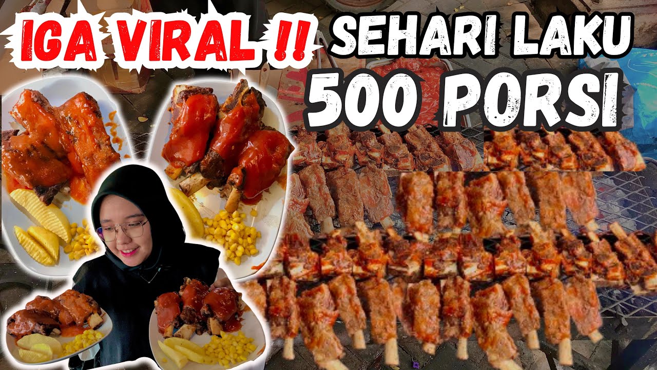 Mantul Ludes 500 Porsi Iga Panggang Panglima Laris Manis di Bekasi
