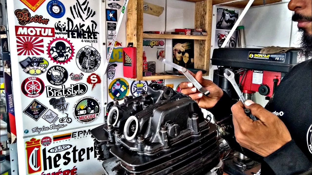 Regulagem de válvulas TÉNÉRÉ 600 e Xt 600