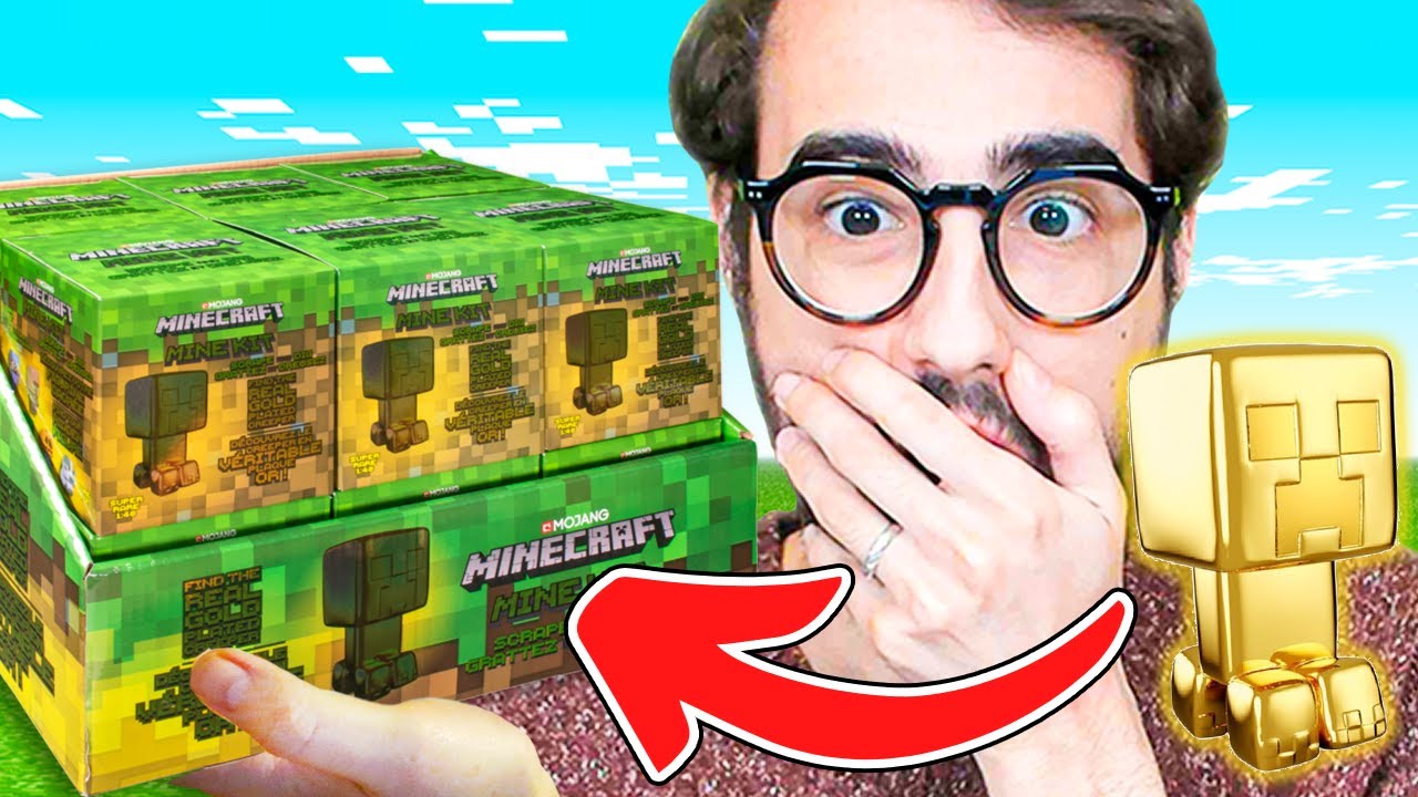 APRO 6 MINECRAFT MINE KIT PER CERCARE IL CREEPER RARO!