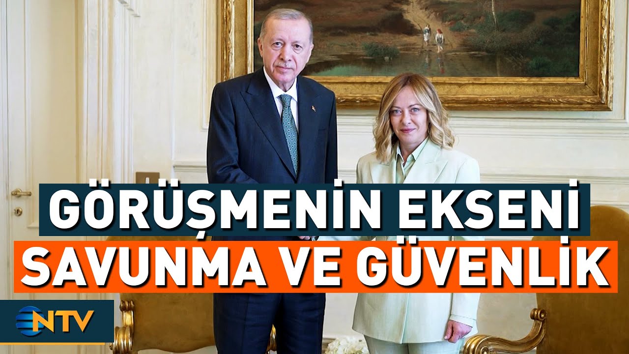 Erdoğan, İtalya Başbakanı Meloni ile Bir Araya Geldi | NTV