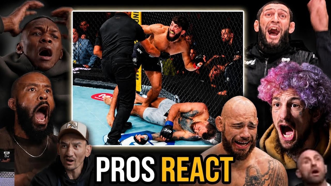 Fighters React to Arman Tsarukyan's BRUTAL KO of Ruffy at UFC 331