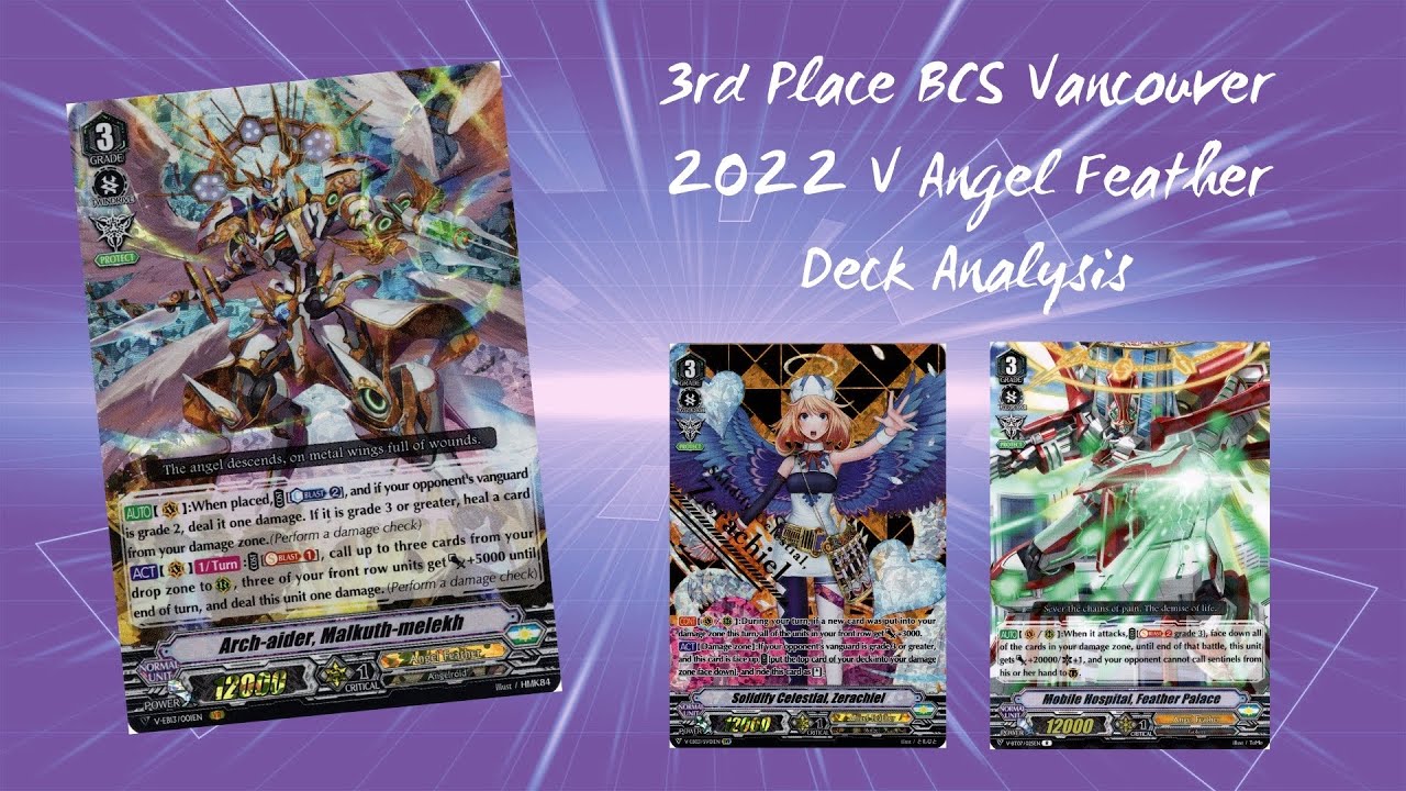 3rd place BCS Vancouver 2022 V Angel Feather Deck Analysis - Cardfight Vanguard