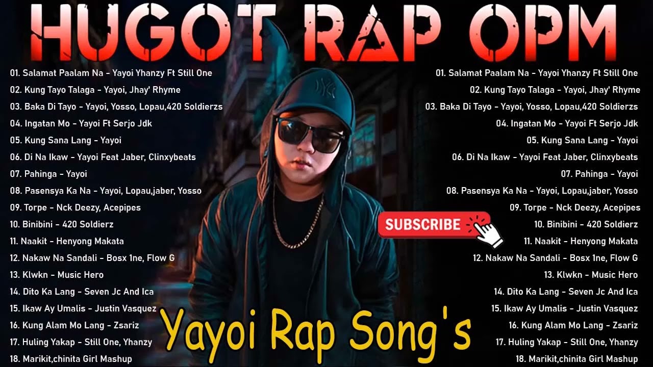 Best Hugot Rap OPM Song OPM 2022 - Yayoi, Skusta Clee , Ex Battalion, Flow G , King Badger 2022