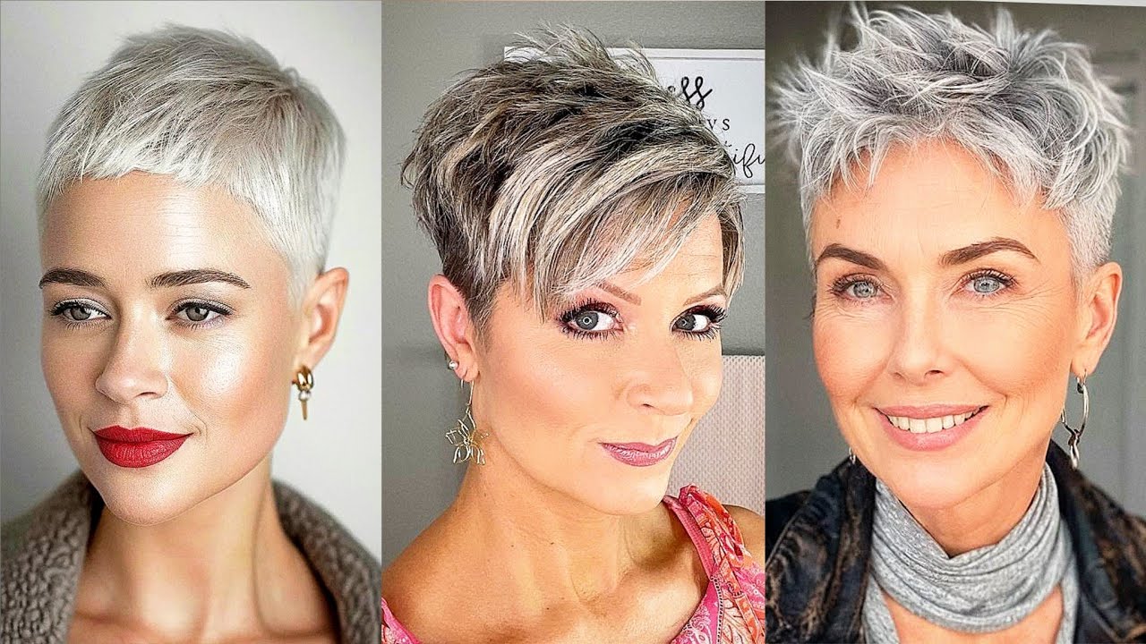 Undercut pixie Haircuts for women over 50 | Pinterest pixie hair cuts | Boy cut for girls md