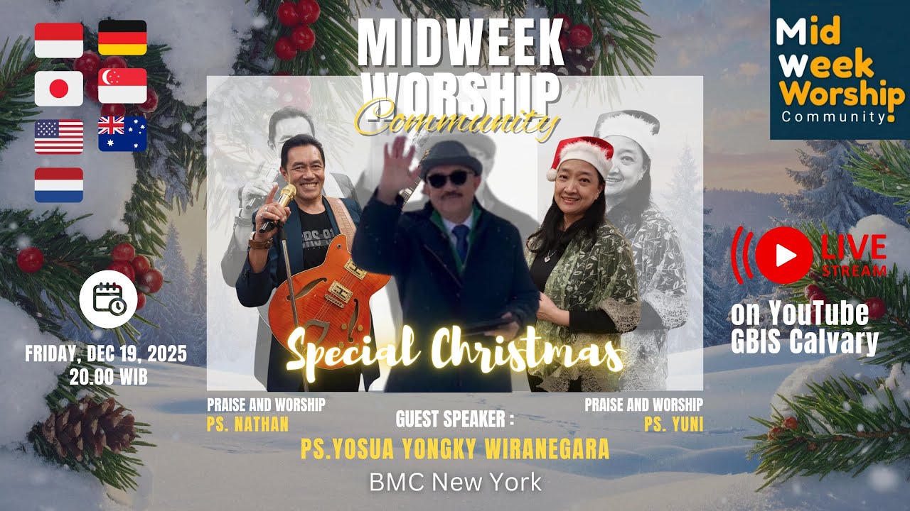 MWW Special Christmas: Allah hadir untuk menyelamatkan keluarga - Ps.Yosua Yongky Wiranegara 