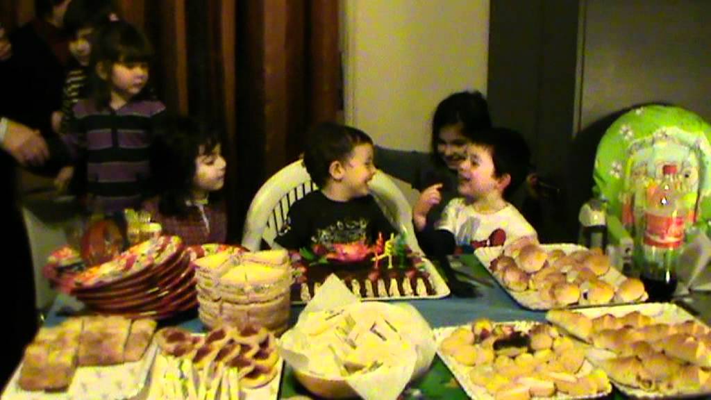 compleanno di Flavio che compie 3 anni