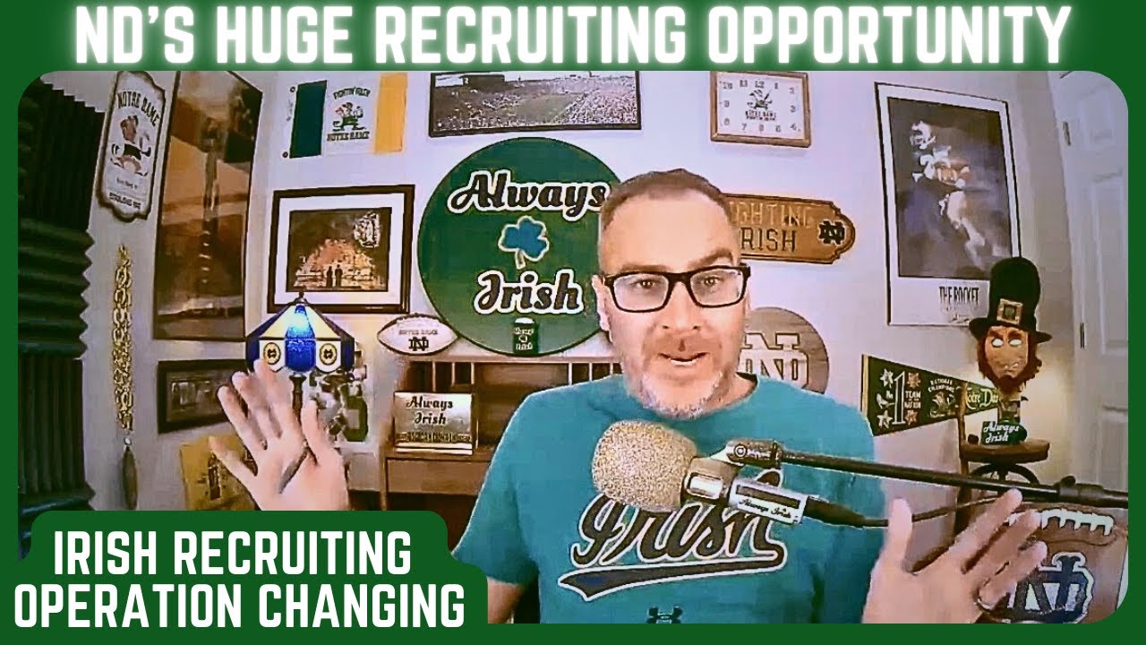 Notre Dame's HUGE Recruiting Opportunity☘️