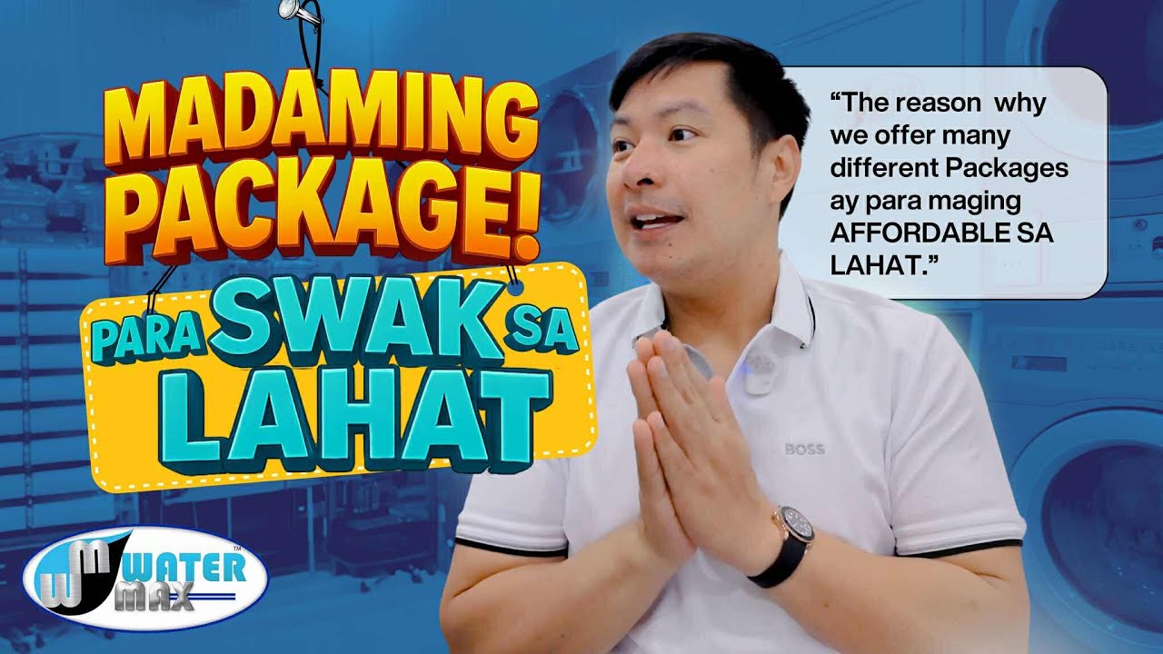 MGA PACKAGE NA SWAK SA BUDGET NG WATERMAX ENTERPRISES
