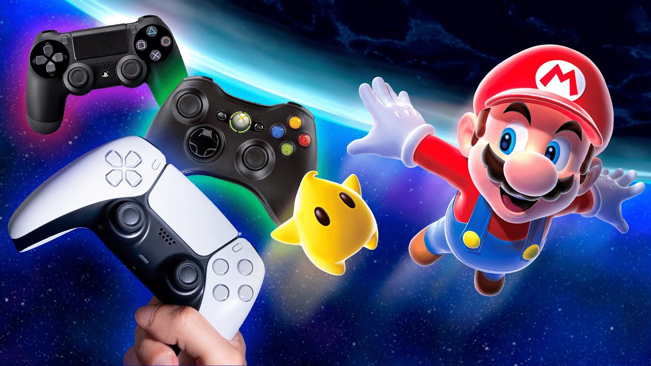 Como configurar controle para jogar Mario Galaxy no PC! (Controle de Xbox, PS4 ou PS5)