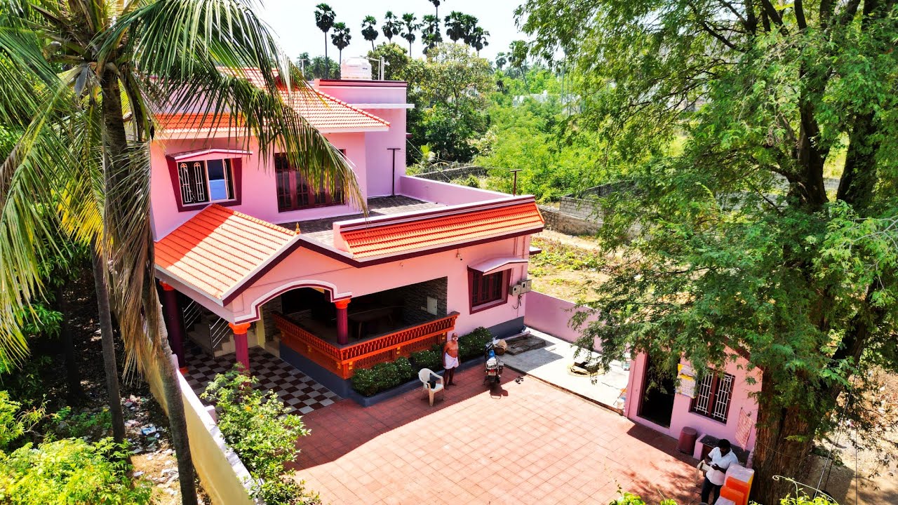 #குற்றாலத்தில் || 2500 சதுர அடியில் 3 பெட்ரூம் அடங்கிய அழகான கெஸ்ட் ஹவுஸ்  விற்பனைக்கு 😍😍🌴🏠🌴🏠